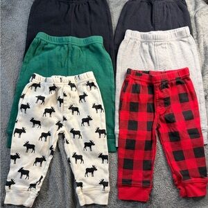 6 Pair Bundle - Baby Boys 3-6 Mos Pants